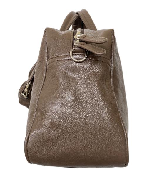 EAR（イア）EAR (イア) 2WAYショルダーバッグ ブラウンの古着・服飾アイテム