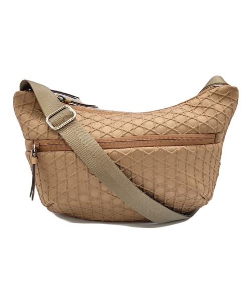 laquoh（ラクーオ）LAQUOH (ラクーオ) ボンディングショルダーバッグ ブラウンの古着・服飾アイテム