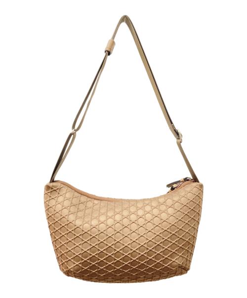 laquoh（ラクーオ）LAQUOH (ラクーオ) ボンディングショルダーバッグ ブラウンの古着・服飾アイテム