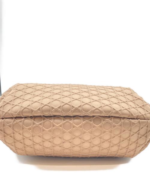 laquoh（ラクーオ）LAQUOH (ラクーオ) ボンディングショルダーバッグ ブラウンの古着・服飾アイテム