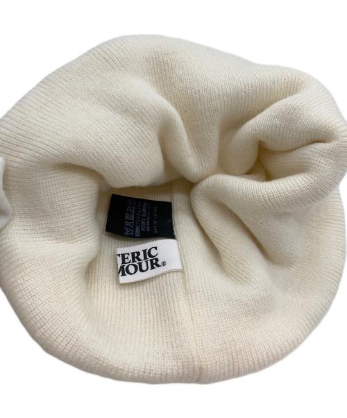 Hysteric Glamour（ヒステリックグラマー）Hysteric Glamour (ヒステリックグラマー) ニット帽 ホワイト サイズ:FREEの古着・服飾アイテム