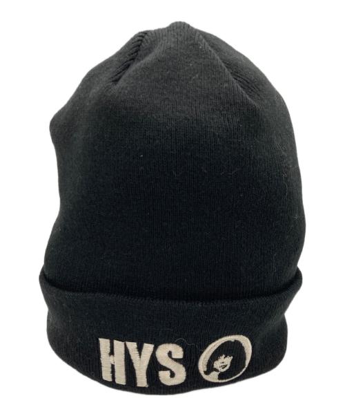 Hysteric Glamour（ヒステリックグラマー）Hysteric Glamour (ヒステリックグラマー) ニット帽 ブラックの古着・服飾アイテム
