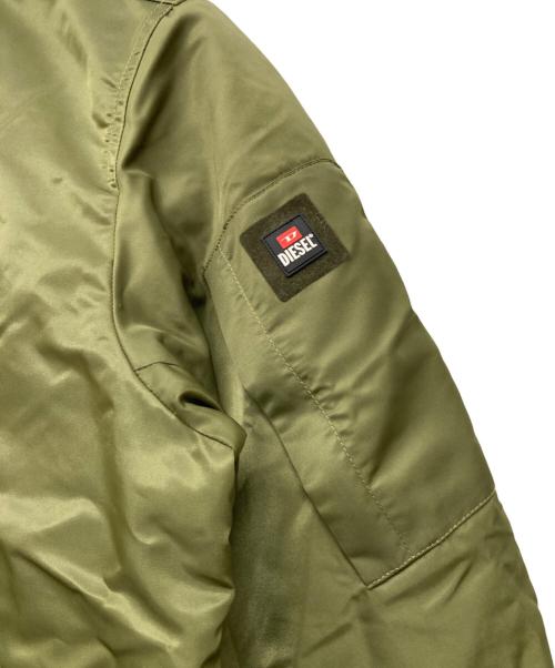 DIESEL（ディーゼル）DIESEL (ディーゼル) リバーシブルMA-1ジャケット グリーン サイズ:Mの古着・服飾アイテム