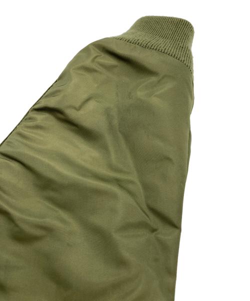 DIESEL（ディーゼル）DIESEL (ディーゼル) リバーシブルMA-1ジャケット グリーン サイズ:Mの古着・服飾アイテム