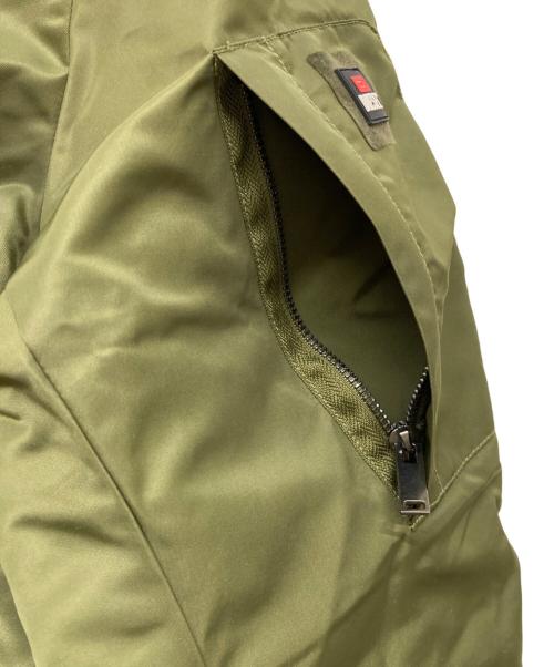 DIESEL（ディーゼル）DIESEL (ディーゼル) リバーシブルMA-1ジャケット グリーン サイズ:Mの古着・服飾アイテム