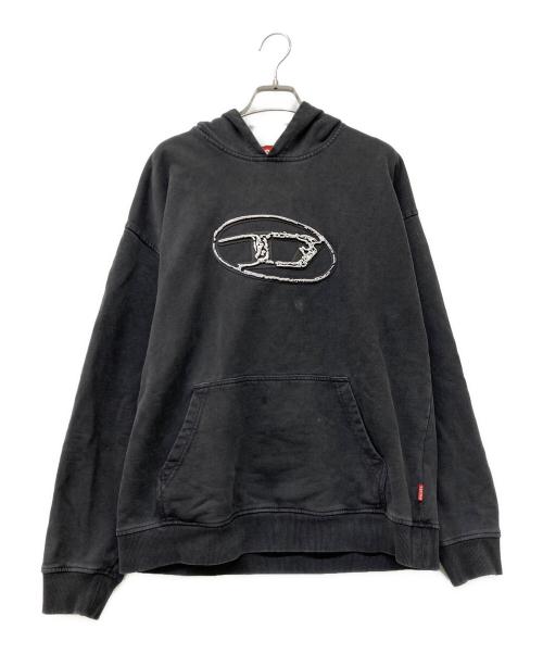 DIESEL（ディーゼル）DIESEL (ディーゼル) S-BOXT-HOOD-Q7 グレー サイズ:Sの古着・服飾アイテム