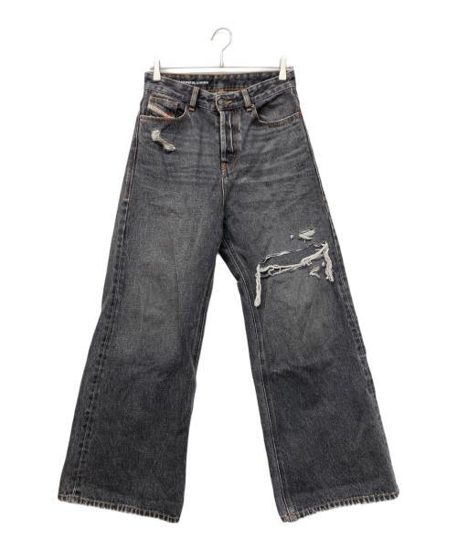 DIESEL（ディーゼル）DIESEL (ディーゼル) Relaxed Jeans D-Rise グレー サイズ:W24の古着・服飾アイテム
