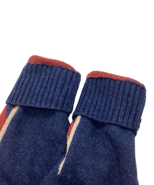 Pherrow's（フェローズ）Pherrow's (フェローズ) コンチョボタンネイティブニットカーディガン ネイビー サイズ:SIZE38の古着・服飾アイテム