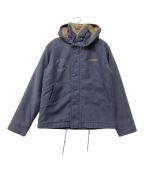 HOUSTONヒューストン）の古着「THE BLUE PORT N-1 DECK JACKET(ザ・ブルーポート エヌワン デッキジャケット)」｜ネイビー