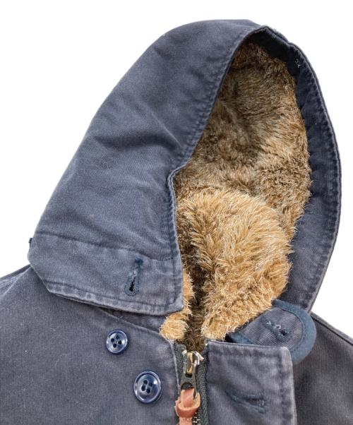 HOUSTON（ヒューストン）HOUSTON (ヒューストン) THE BLUE PORT N-1 DECK JACKET(ザ・ブルーポート エヌワン デッキジャケット) ネイビー サイズ:40の古着・服飾アイテム