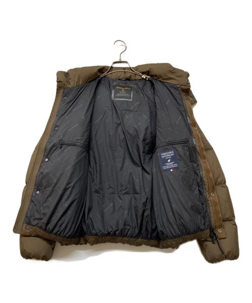 nano・universe（ナノ・ユニバース）nano・universe (ナノ・ユニバース) 西川ダウン (ニシカワダウン) ナイロンG2ジャケット ブラウン サイズ:Mの古着・服飾アイテム