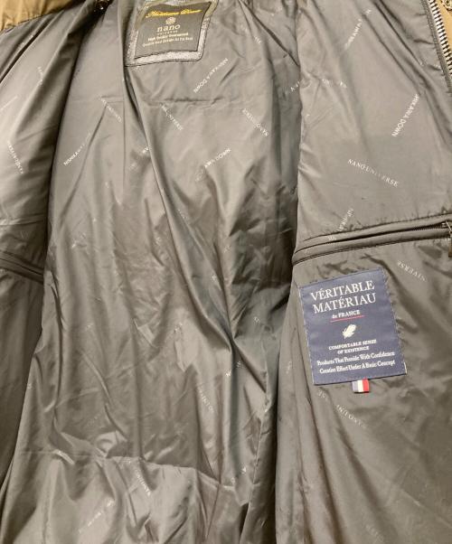 nano・universe（ナノ・ユニバース）nano・universe (ナノ・ユニバース) 西川ダウン (ニシカワダウン) ナイロンG2ジャケット ブラウン サイズ:Mの古着・服飾アイテム