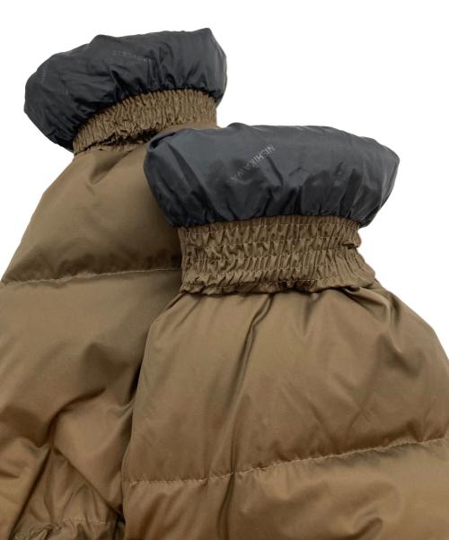 nano・universe（ナノ・ユニバース）nano・universe (ナノ・ユニバース) 西川ダウン (ニシカワダウン) ナイロンG2ジャケット ブラウン サイズ:Mの古着・服飾アイテム