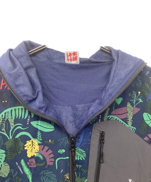 go slow caravan（ゴースローキャラバン）go slow caravan (ゴースローキャラバン) 水曜どうでしょうコラボジップジャケット ネイビー サイズ:Ｍの古着・服飾アイテム