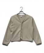 ORCIVALオーシバル）の古着「VNECK CARDIGAN/ブイネックカーディガン」｜ベージュ