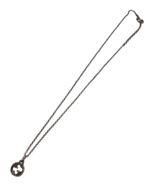 GUCCI（グッチ）GUCCI (グッチ) インターロッキングG ネックレス シルバーの古着・服飾アイテム