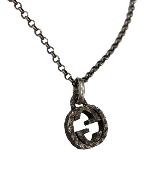 GUCCI（グッチ）GUCCI (グッチ) インターロッキングG ネックレス シルバーの古着・服飾アイテム