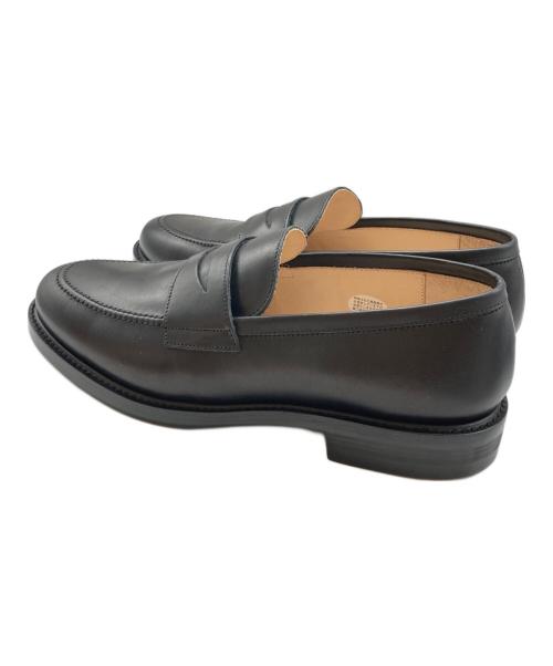 IRU（IRU）Iru (IRU) ローファー ブラック サイズ:27の古着・服飾アイテム