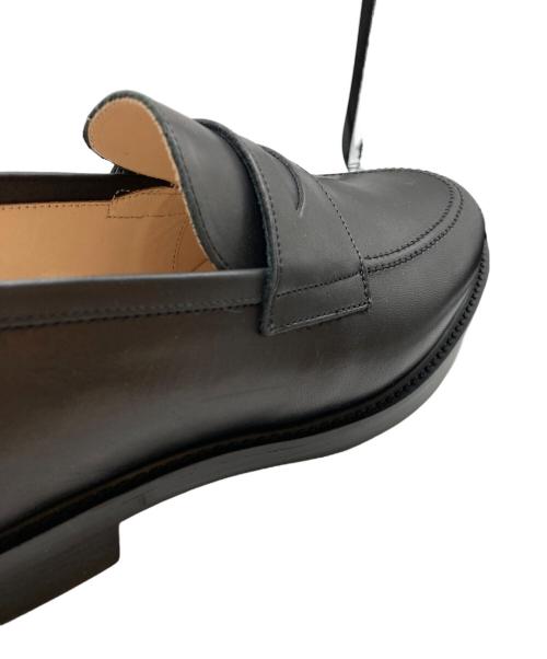 IRU（IRU）Iru (IRU) ローファー ブラック サイズ:27の古着・服飾アイテム