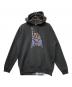 LONELY/論理（ロンリー）の古着「VAZVERT HOODIE(バズバート フーディ)」｜ブラック