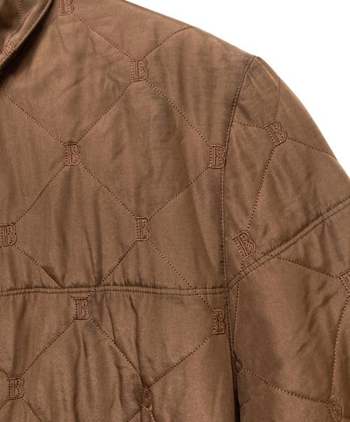BALMAIN（バルマン）BALMAIN (バルマン) ファー付きダウンコート ブラウン サイズ:SIZE9の古着・服飾アイテム
