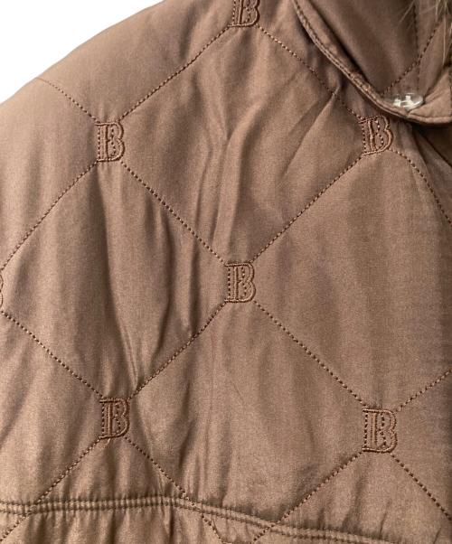 BALMAIN（バルマン）BALMAIN (バルマン) ファー付きダウンコート ブラウン サイズ:SIZE9の古着・服飾アイテム