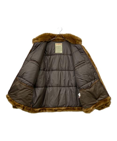 SSZ（エスエスズィー）SSZ (エスエスズィー) yeti blouson(イエティ ブルゾン) ブラウン サイズ:XLの古着・服飾アイテム