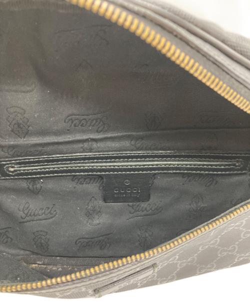 GUCCI（グッチ）GUCCI (グッチ) GGインプリメウエストバッグ ブラックの古着・服飾アイテム