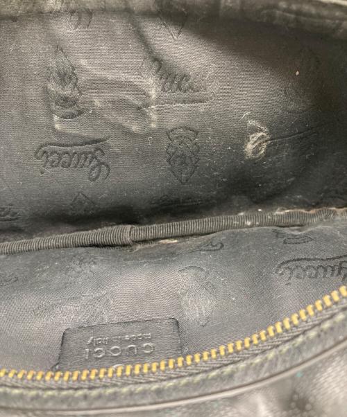 GUCCI（グッチ）GUCCI (グッチ) GGインプリメウエストバッグ ブラックの古着・服飾アイテム