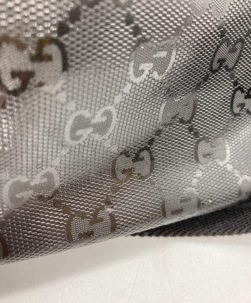 GUCCI（グッチ）GUCCI (グッチ) GGインプリメウエストバッグ ブラックの古着・服飾アイテム