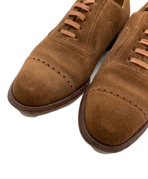 POLO RALPH LAUREN（ポロ・ラルフローレン）POLO RALPH LAUREN (ポロ・ラルフローレン) スウェードストレートチップシューズ ブラウン サイズ:size24EEの古着・服飾アイテム