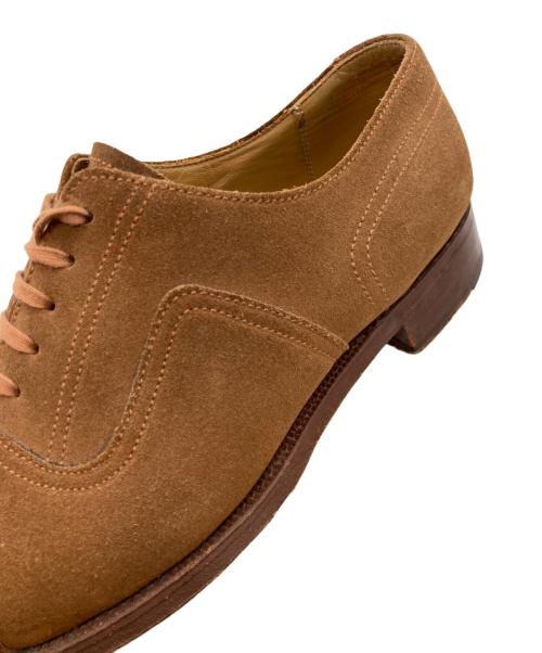 POLO RALPH LAUREN（ポロ・ラルフローレン）POLO RALPH LAUREN (ポロ・ラルフローレン) スウェードストレートチップシューズ ブラウン サイズ:size24EEの古着・服飾アイテム