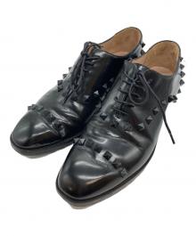 VALENTINO GARAVANI（ヴァレンティノ・ガラヴァーニ）の古着「スタッズシューズ」｜ブラック