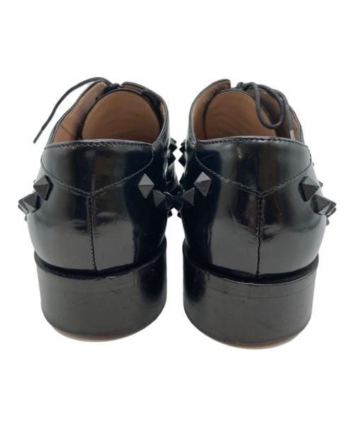 VALENTINO GARAVANI（ヴァレンティノ・ガラヴァーニ）VALENTINO GARAVANI (ヴァレンティノ・ガラヴァーニ) スタッズシューズ ブラック サイズ:36の古着・服飾アイテム