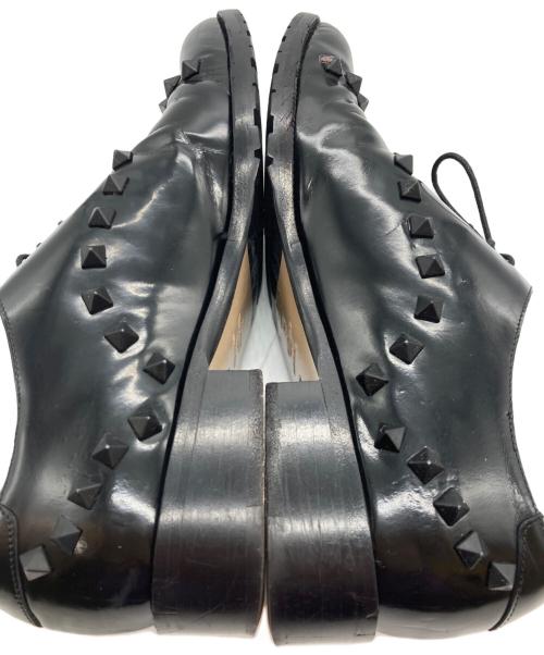 VALENTINO GARAVANI（ヴァレンティノ・ガラヴァーニ）VALENTINO GARAVANI (ヴァレンティノ・ガラヴァーニ) スタッズシューズ ブラック サイズ:36の古着・服飾アイテム