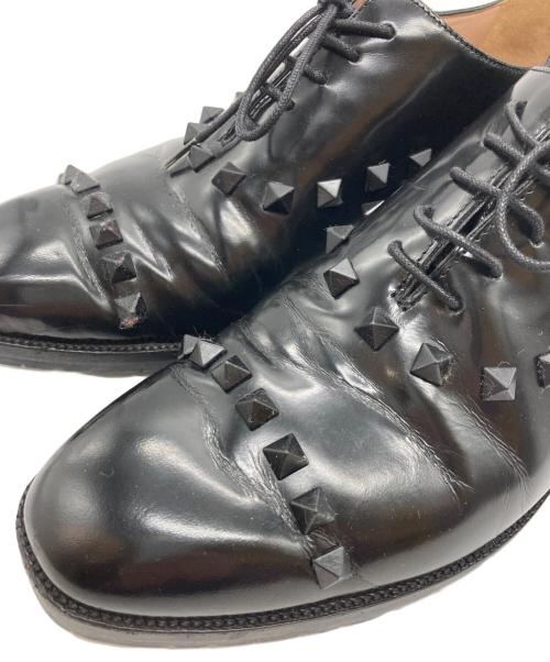 VALENTINO GARAVANI（ヴァレンティノ・ガラヴァーニ）VALENTINO GARAVANI (ヴァレンティノ・ガラヴァーニ) スタッズシューズ ブラック サイズ:36の古着・服飾アイテム