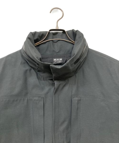 MOUNTAIN HARD WEAR（マウンテンハードウェア）MOUNTAIN HARD WEAR N.HOOLYWOOD (エヌ ハリウッド) CITY DWELLERS HOODED DOWN JACKET(シティ ドゥエラーズ フーデッド ダウン ジャケット) グレー サイズ:40／Lの古着・服飾アイテム