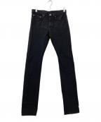 GUCCIグッチ）の古着「デニムパンツ」｜ブラック