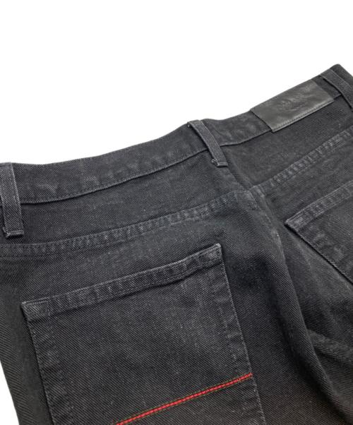 GUCCI（グッチ）GUCCI (グッチ) デニムパンツ ブラック サイズ:44の古着・服飾アイテム