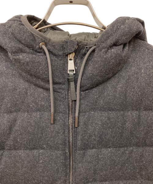 POLO RALPH LAUREN（ポロ・ラルフローレン）POLO RALPH LAUREN (ポロ・ラルフローレン) ウールブレンドダウンジャケット ブラック サイズ:Mの古着・服飾アイテム