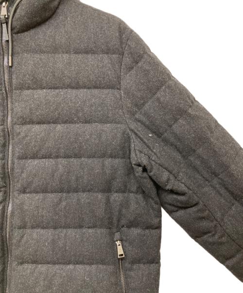 POLO RALPH LAUREN（ポロ・ラルフローレン）POLO RALPH LAUREN (ポロ・ラルフローレン) ウールブレンドダウンジャケット ブラック サイズ:Mの古着・服飾アイテム