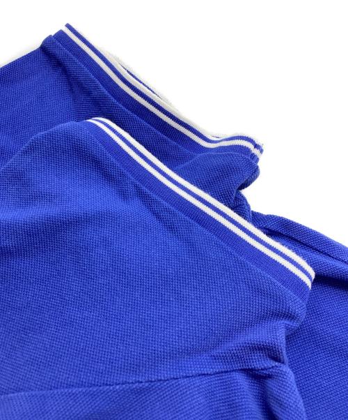 MONCLER（モンクレール）MONCLER (モンクレール) MAGLIA POLO MANICA CORTA（マリア ポロ マニカ コルタ） ブルー サイズ:SIZE Lの古着・服飾アイテム