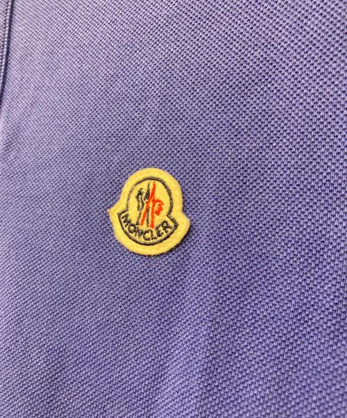 MONCLER（モンクレール）MONCLER (モンクレール) MAGLIA POLO MANICA CORTA（マリア ポロ マニカ コルタ） ブルー サイズ:SIZE Lの古着・服飾アイテム