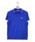MONCLER（モンクレール）の古着「MAGLIA POLO MANICA CORTA（マリア ポロ マニカ コルタ）」｜ブルー