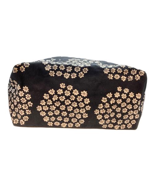 marimekko（マリメッコ）marimekko (マリメッコ) Pukettiトートバッグ(プケッティ トートバッグ) ホワイト×ブラックの古着・服飾アイテム