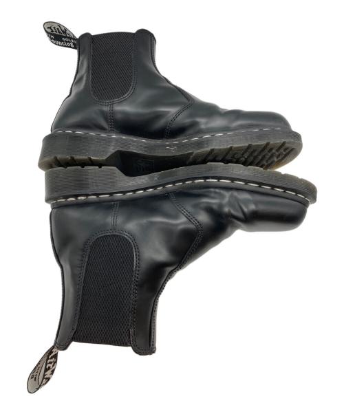 Dr.Martens（ドクターマーチン）Dr.Martens (ドクターマーチン) 【APAC限定】2976 ホワイトステッチ チェルシーブーツ ブラック サイズ:UK7の古着・服飾アイテム