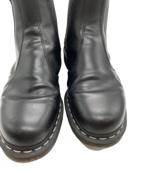Dr.Martens（ドクターマーチン）Dr.Martens (ドクターマーチン) 【APAC限定】2976 ホワイトステッチ チェルシーブーツ ブラック サイズ:UK7の古着・服飾アイテム