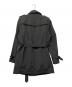BURBERRY BLACK LABEL (バーバリーブラックレーベル) 裏地チェックライナー付きトレンチコート ブラック サイズ:M：15000円