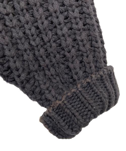 STEVEN ALAN（スティーブンアラン）STEVEN ALAN (スティーブンアラン) AIR LOGG CREW NECK LOOSE KNIT/エア ログ クルー ネック ルーズ ニット ブラック サイズ:Sの古着・服飾アイテム
