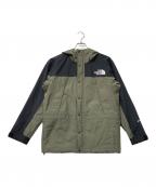 THE NORTH FACEザ ノース フェイス）の古着「MOUNTAIN LIGHT JACKET(マウンテン ライト ジャケット)」｜オリーブ×ブラック